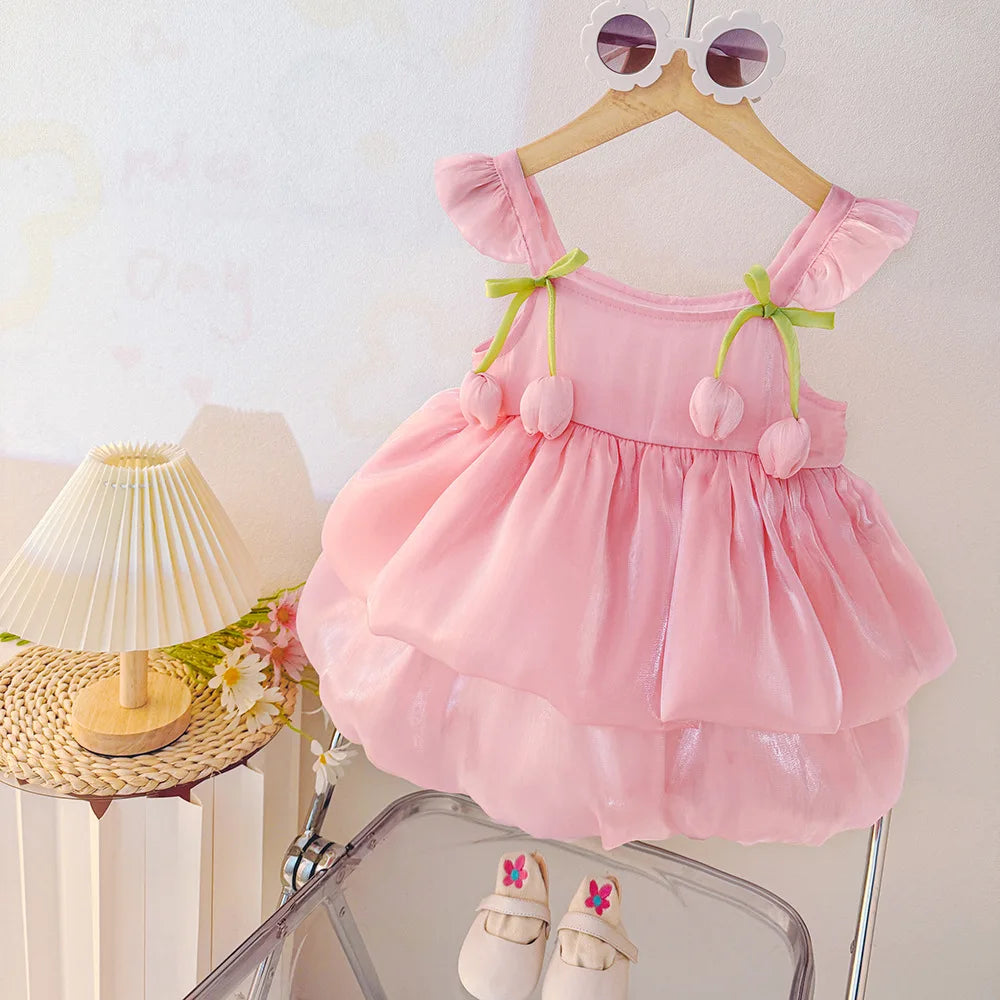 Baby Tulip Flower Dress