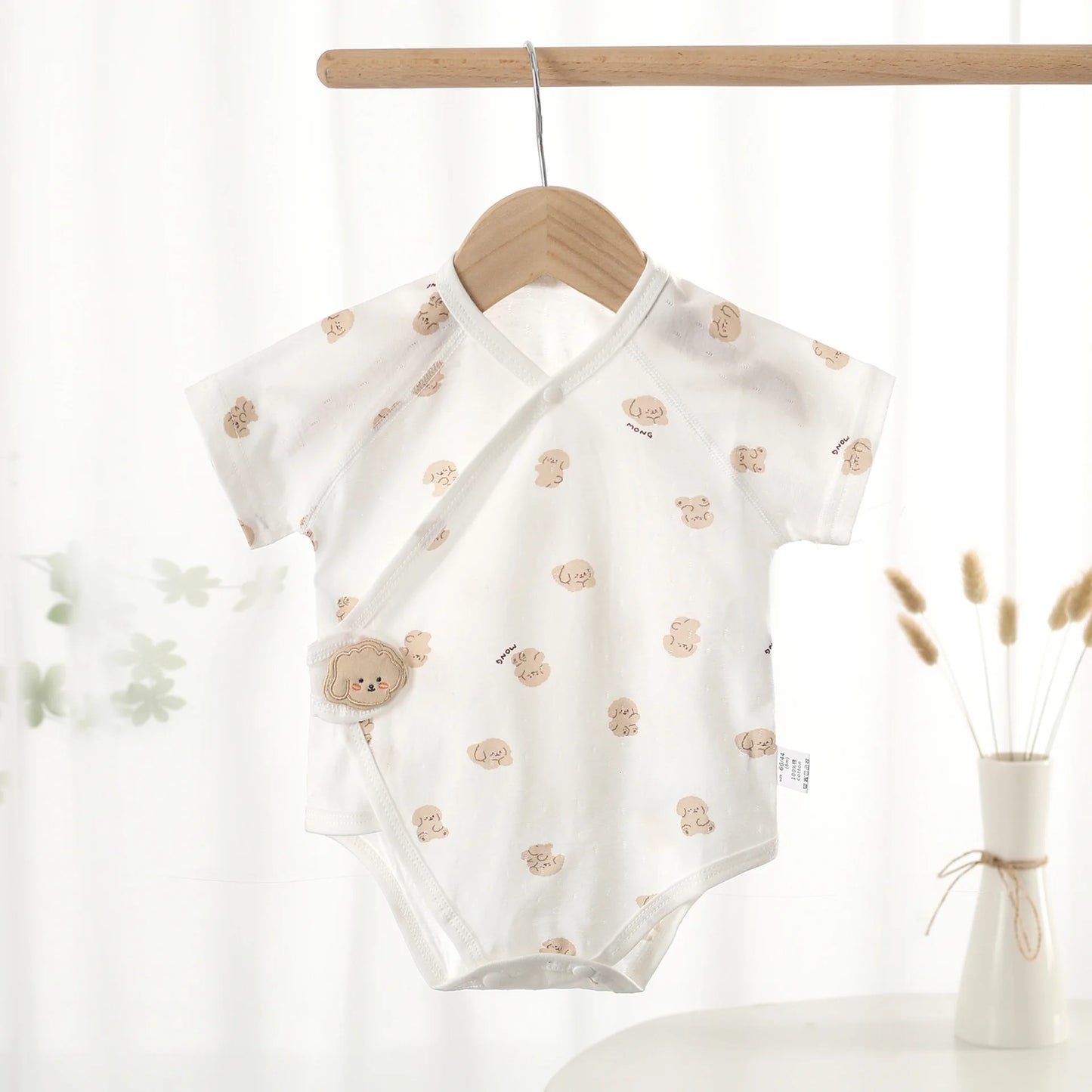Baby Short Sleeved Triangle Jumpsuit