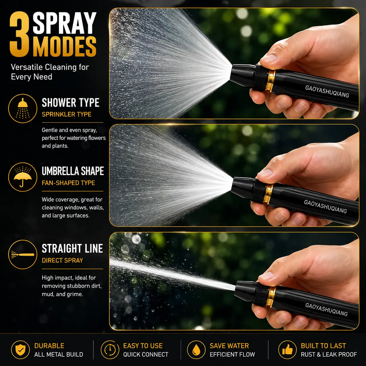 🔥Hot Selling 50%🔥 Home high-pressure car wash water gun