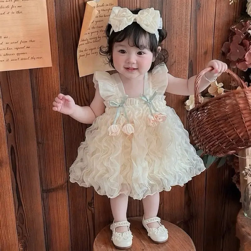 Baby Tulip Flower Dress