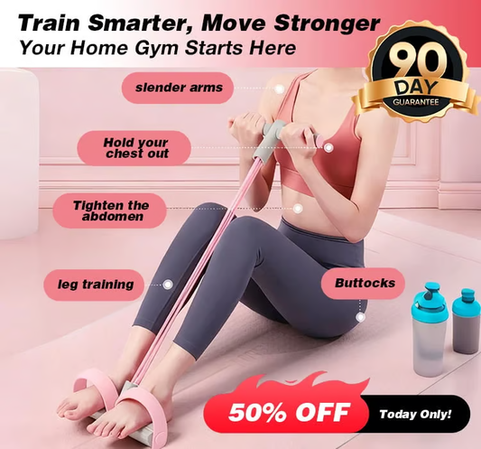 💪 Multifunction Pedal Resistance Band🏋️