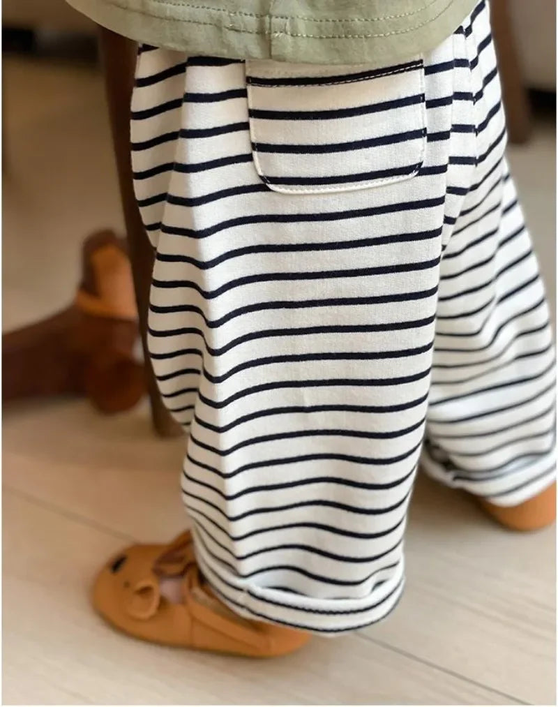 Baby Spring Multi Color Sports Pants
