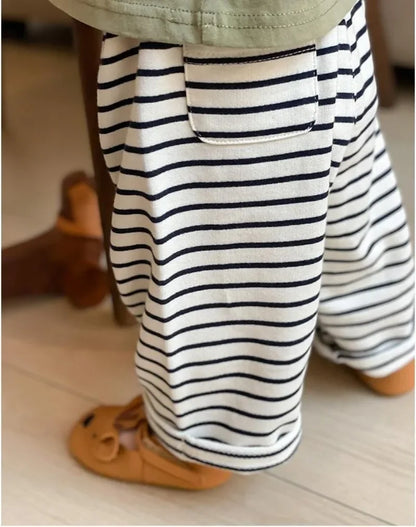 Baby Spring Multi Color Sports Pants