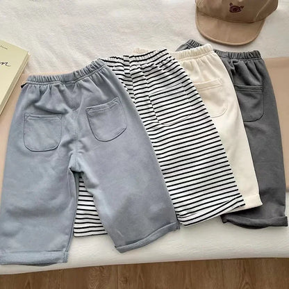 Baby Spring Multi Color Sports Pants