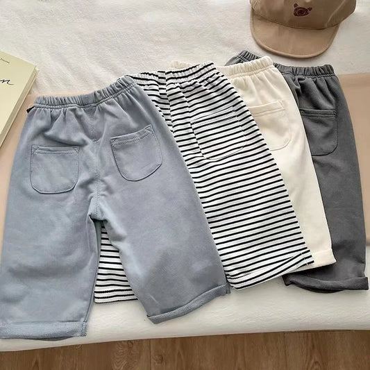 Baby Spring Multi Color Sports Pants