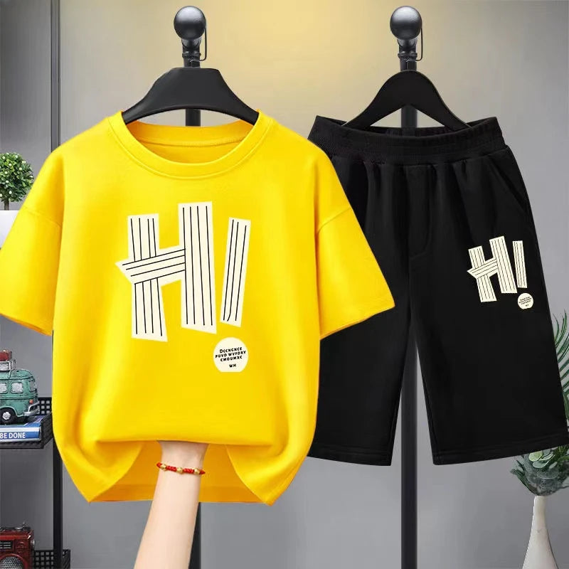 Kids H! Cotton T-shirt 2pcs Set