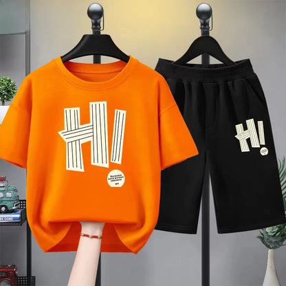 Kids H! Cotton T-shirt 2pcs Set
