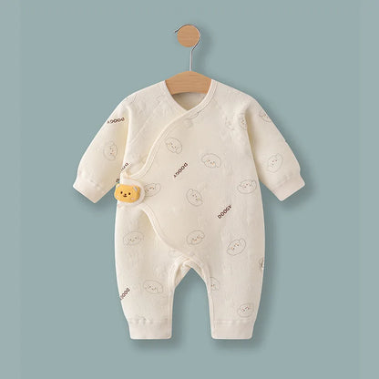 Spring and Autumn 0-6Months Baby Jumpsuit