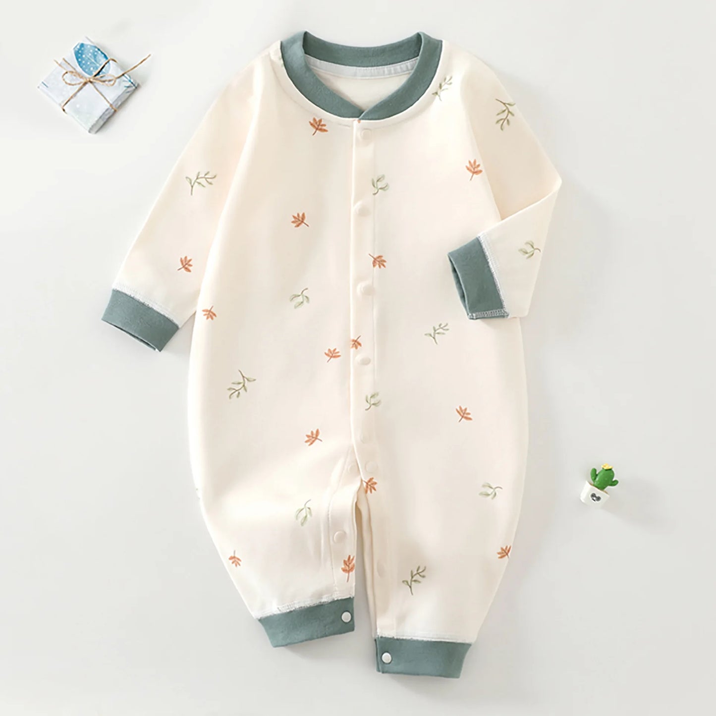 Baby Clothes Spring and Autumn Pure Cotton Jumpsuit