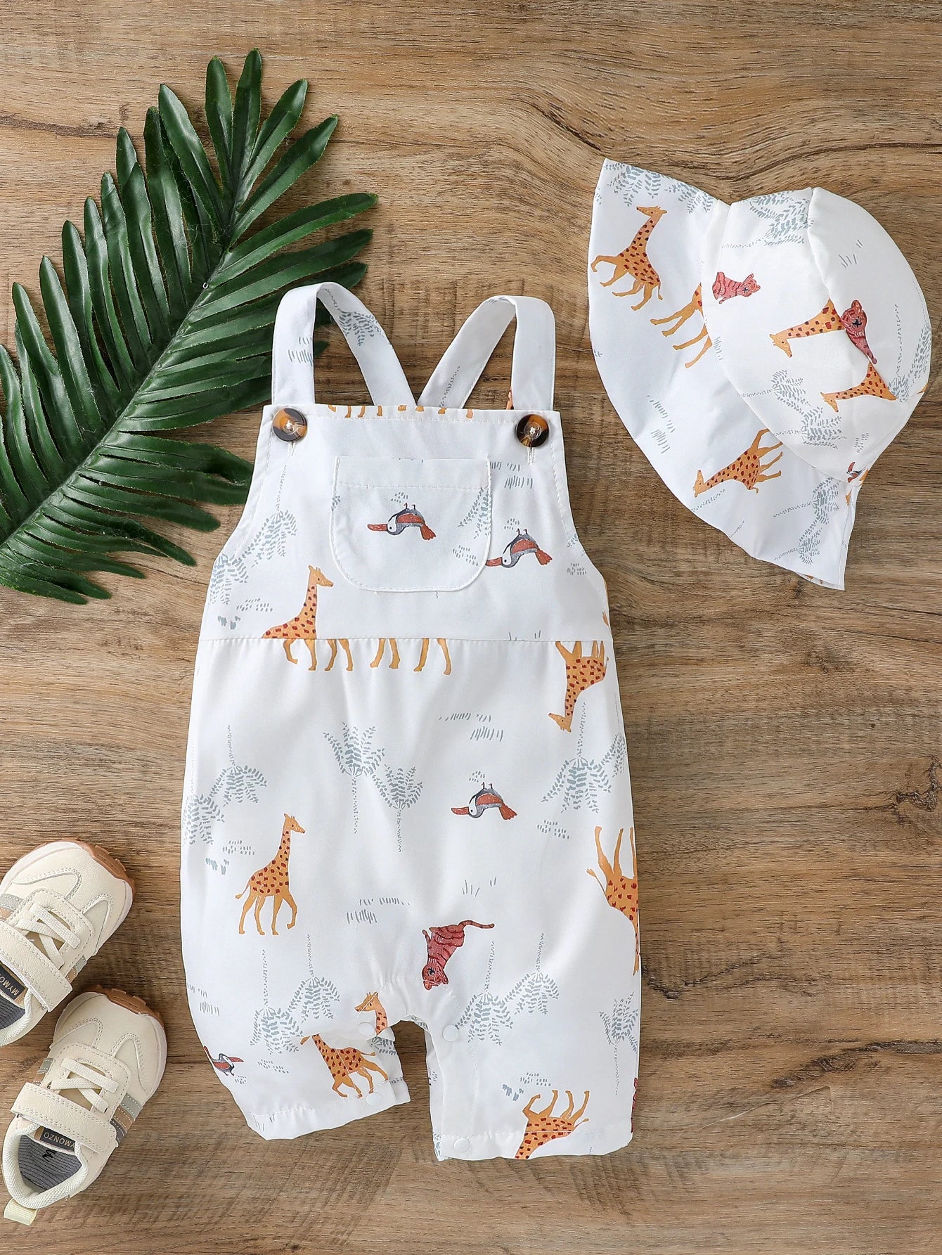 Cartoon Anima Jumpsuit 2pcs Sets