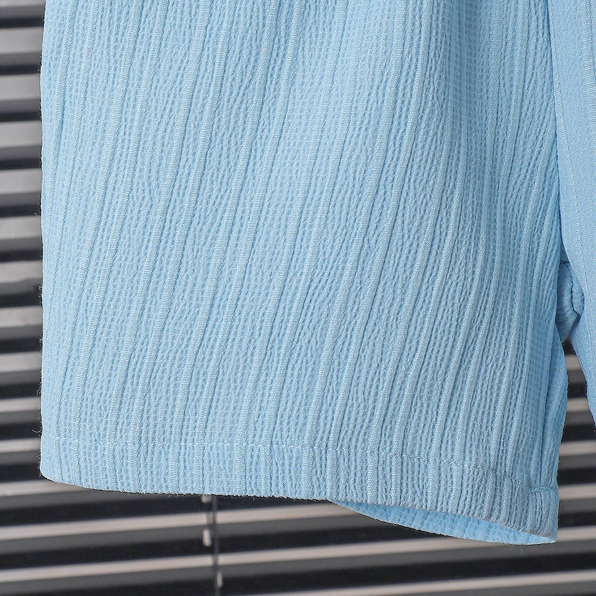 Kid button pocket & loose Shorts 2PCS