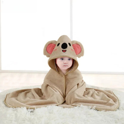 Baby Dinosaur Bathrobe Hooded Towels