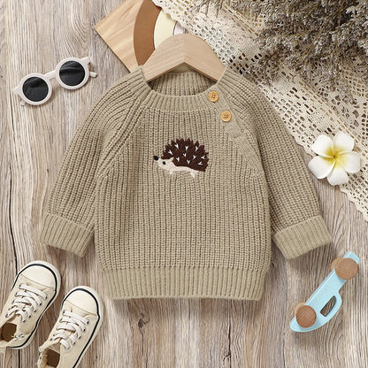 Baby Hedgehog Knitted Sweaters