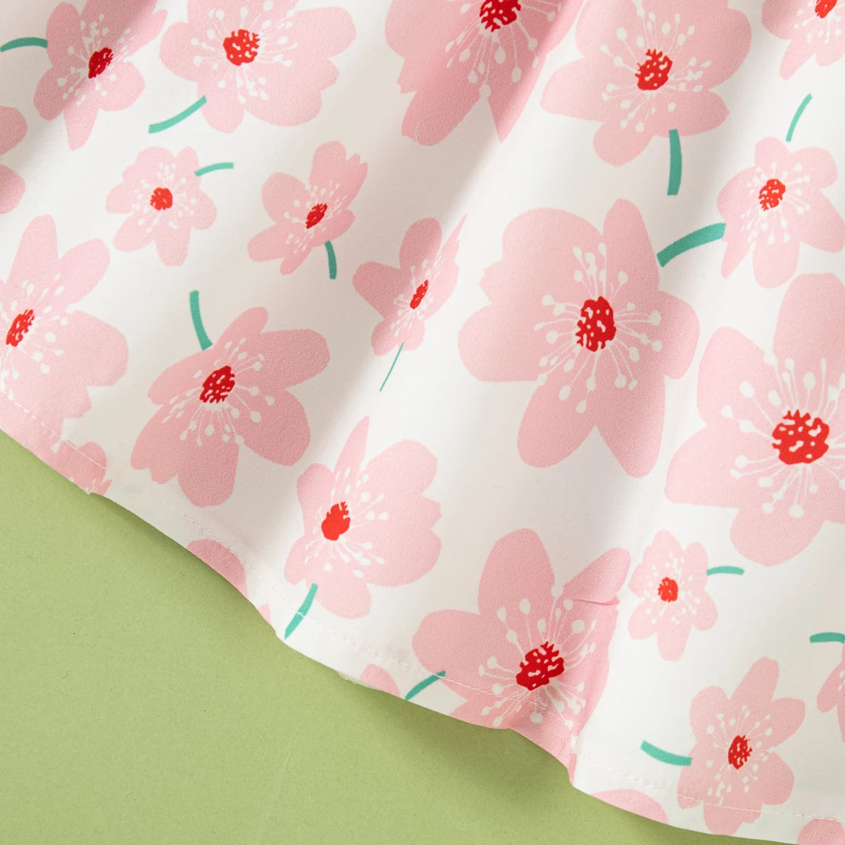 Baby Bow Flower Dress With Hat