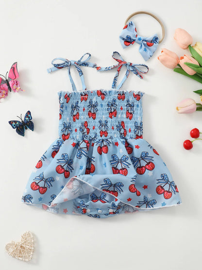 Baby Cherry Romper