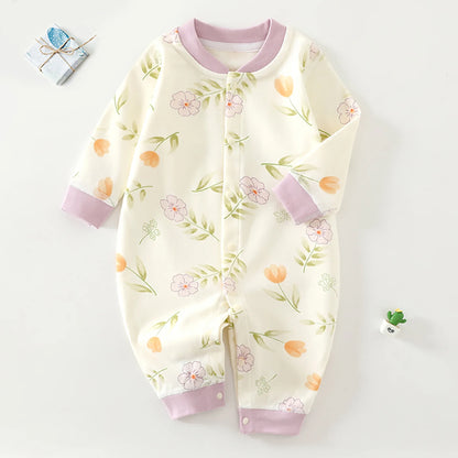 Baby Clothes Spring and Autumn Pure Cotton Jumpsuit