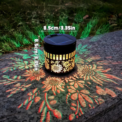 Solar Mandala Projector Wall Light