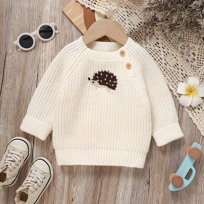 Baby Hedgehog Knitted Sweaters