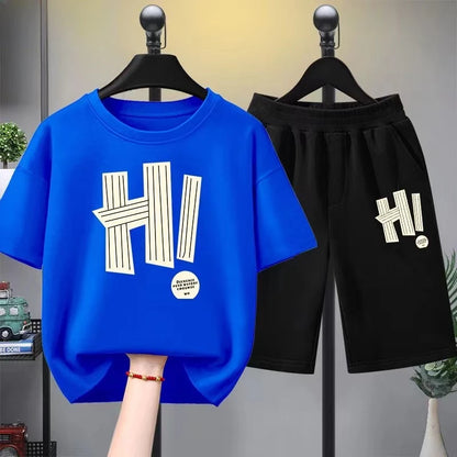Kids H! Cotton T-shirt 2pcs Set