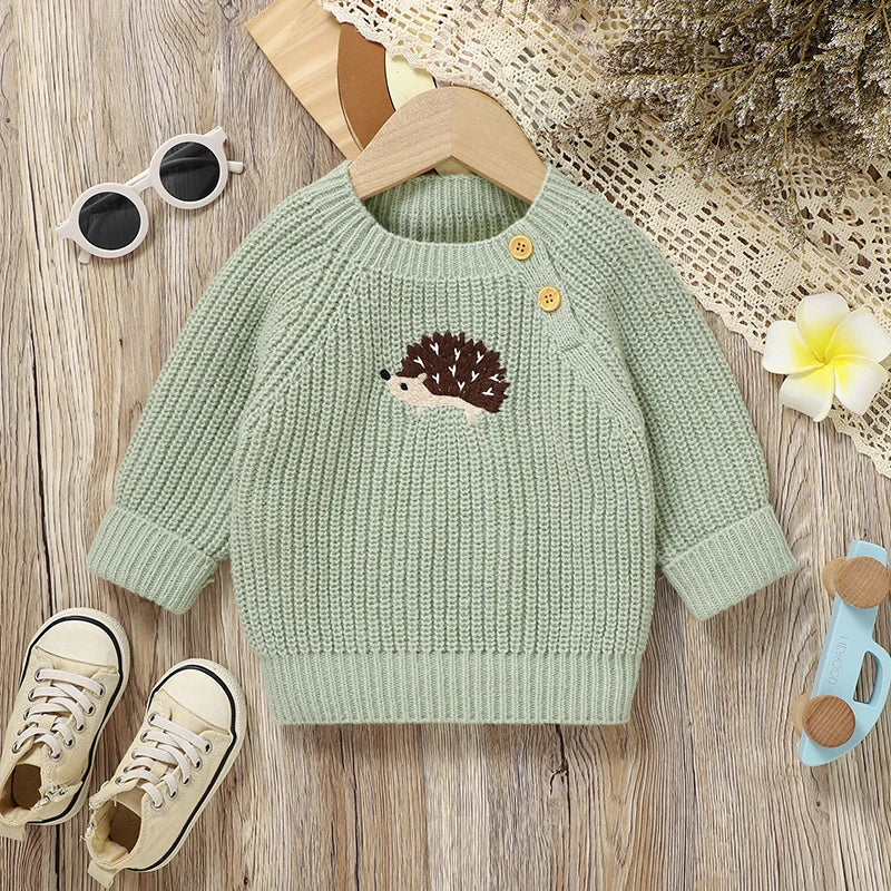 Baby Hedgehog Knitted Sweaters