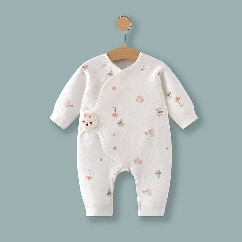 Spring and Autumn 0-6Months Baby Jumpsuit