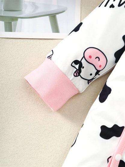 Baby Cow Jumpsuit 2PCS