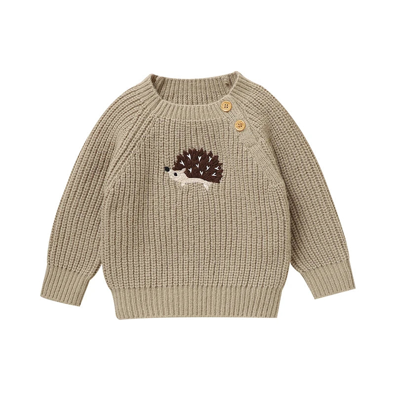 Baby Hedgehog Knitted Sweaters
