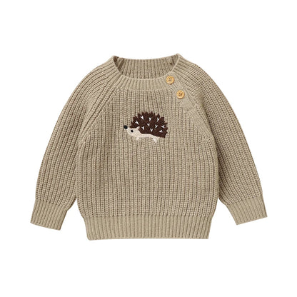 Baby Hedgehog Knitted Sweaters