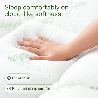 Premium Bamboo Mattress Topper