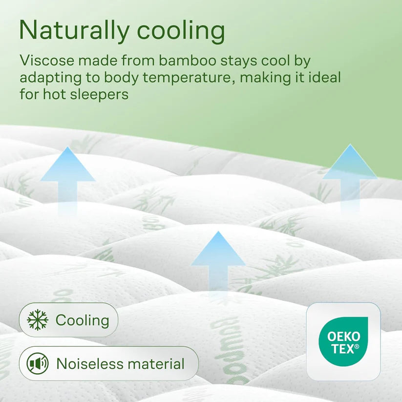 Premium Bamboo Mattress Topper
